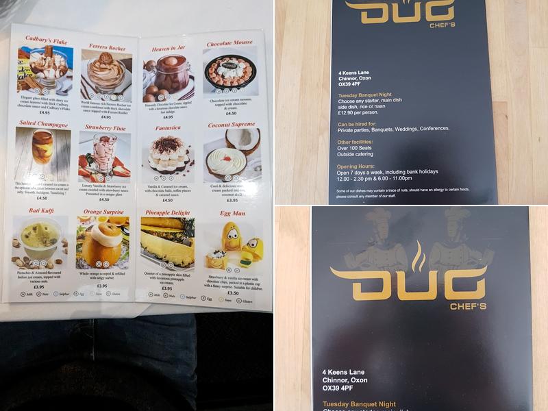 Duo Chef's Menu