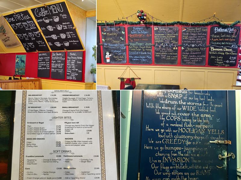 Cafe Arriba Menu