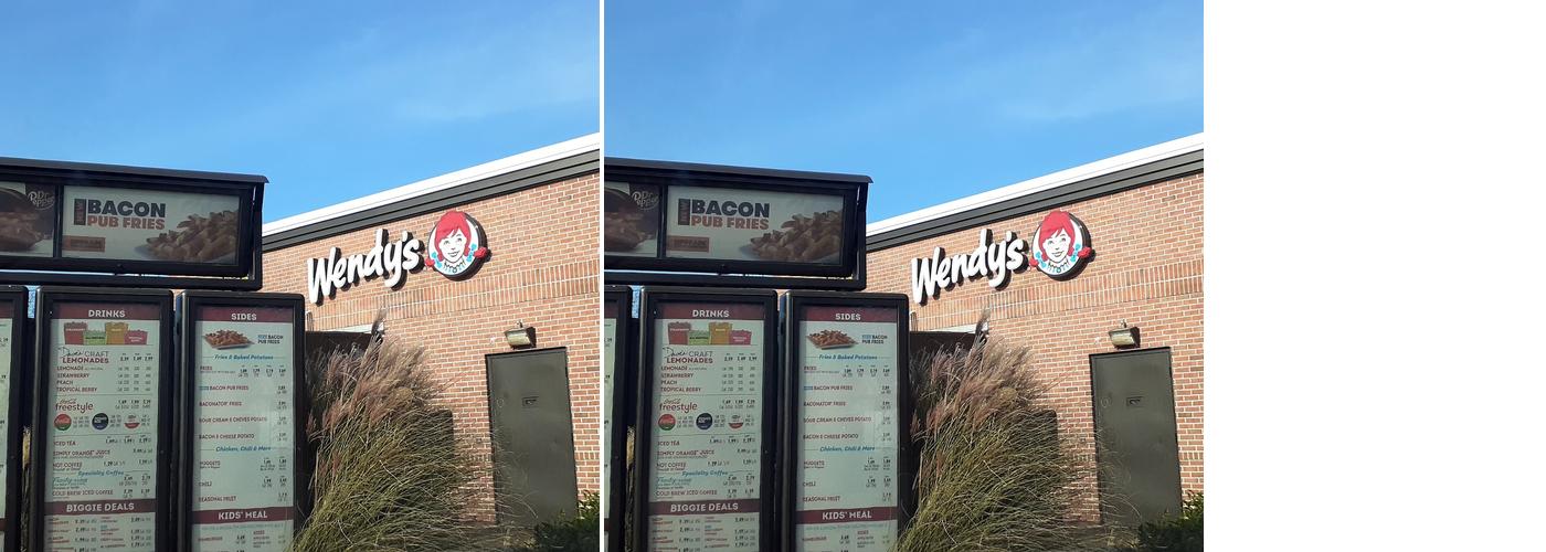 Wendy's Menu