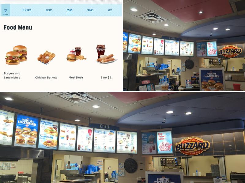 Dairy Queen Grill & Chill Menu