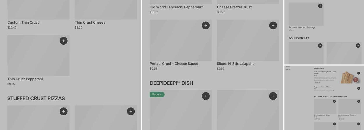 Little Caesars Pizza Menu