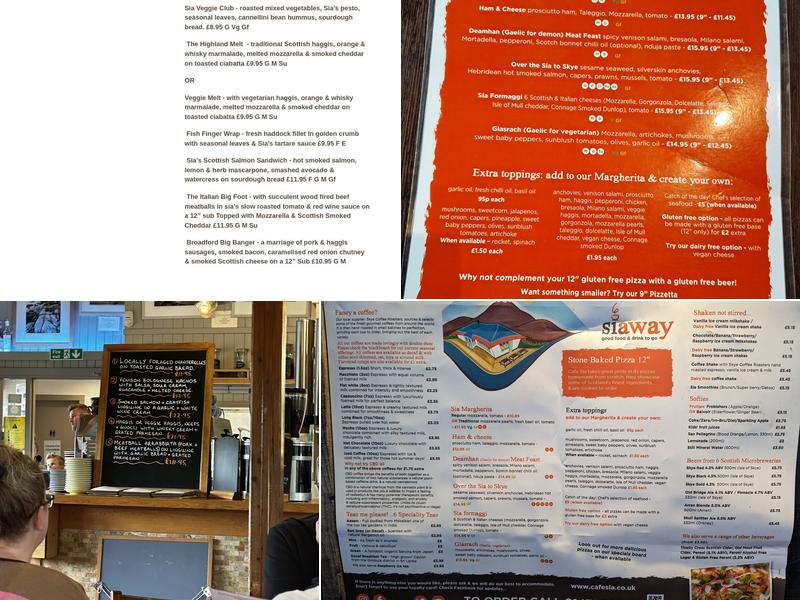 Cafe Sia & Siaway Menu