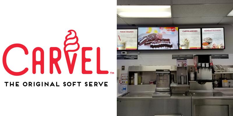 Carvel Menu