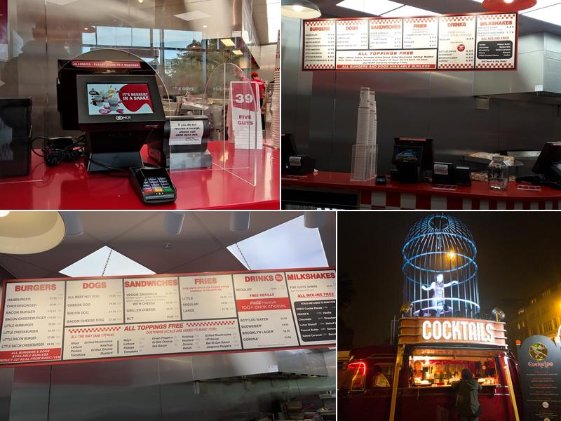 Five Guys Bournemouth Menu