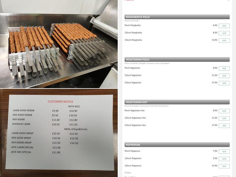 Marmaris Takeaway Menu