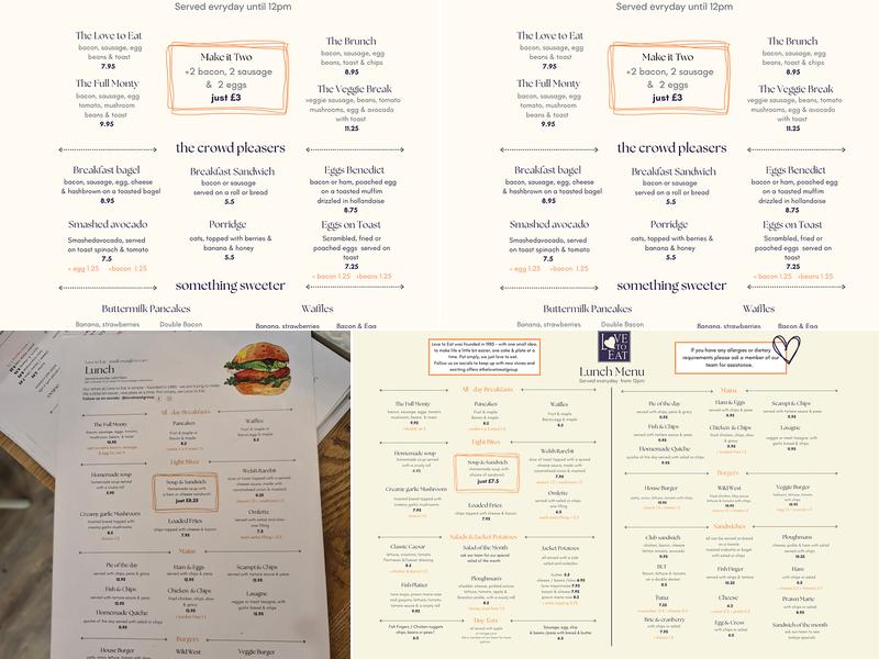 Conwy Pantry By Love To Eat Menu