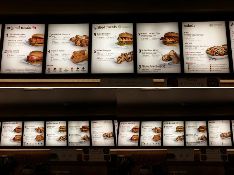 Chick-fil-A Menu