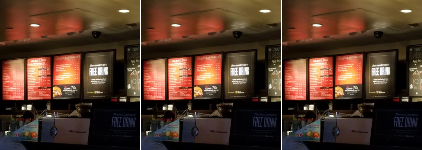 Starbucks Menu