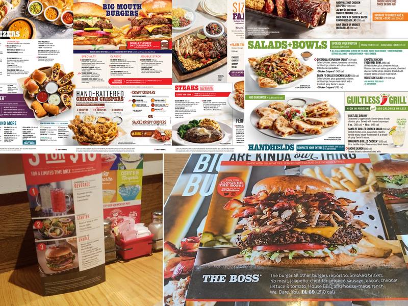 Chili's Grill & Bar Menu