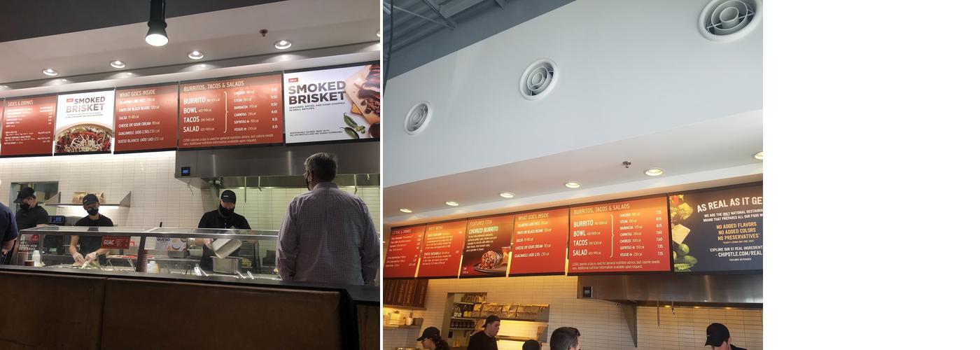 Chipotle Mexican Grill Menu