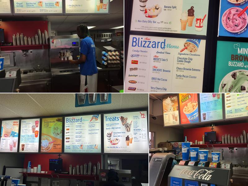 Dairy Queen Menu