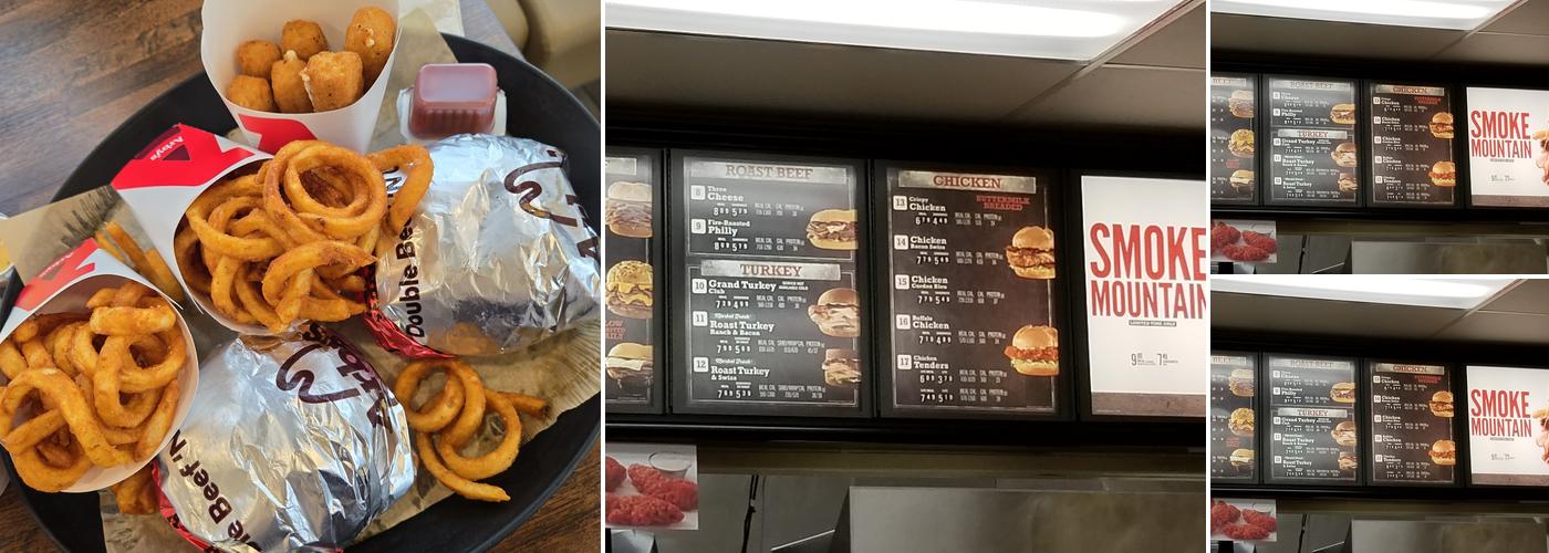 Arby's Menu