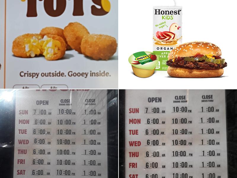 Burger King Menu