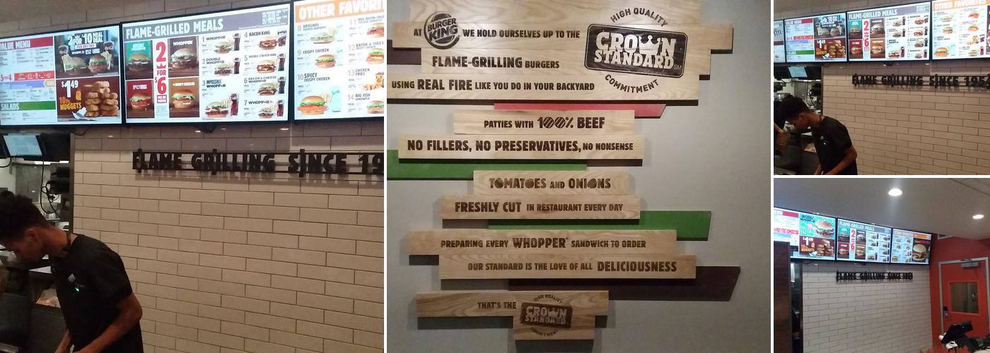 Burger King Menu