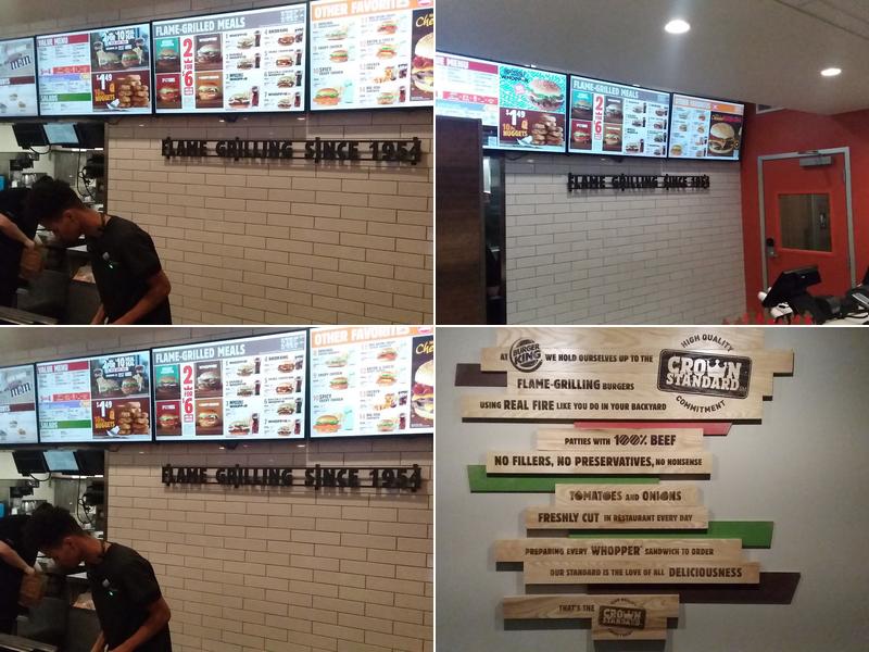 Burger King Menu