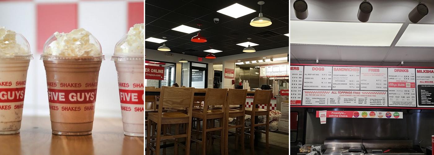 Five Guys Menu