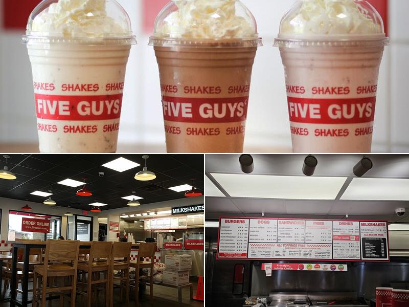 Five Guys Menu