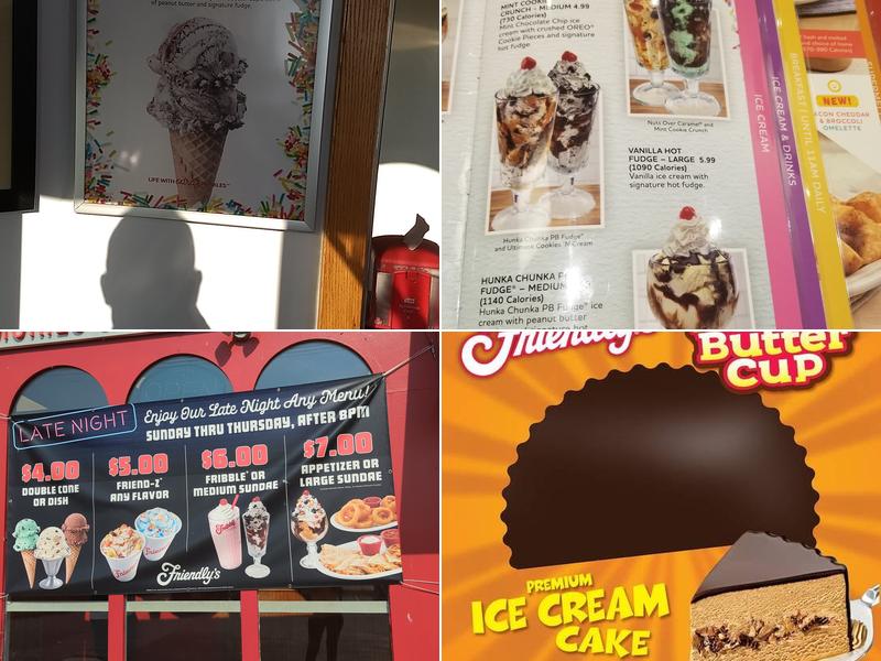 Friendly's Menu