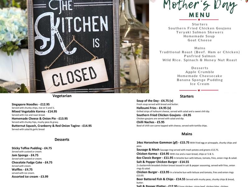 The Ship, Roose Menu