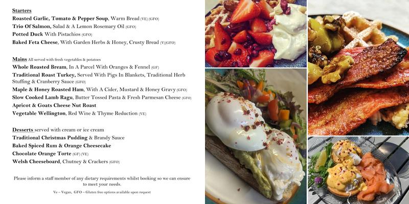 Castle Mead Hotel Menu