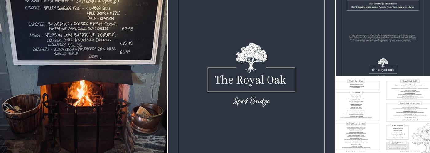 The Royal Oak Menu