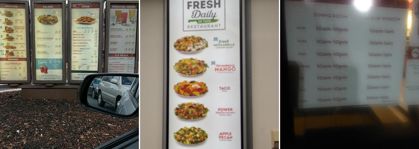 Wendy's Menu