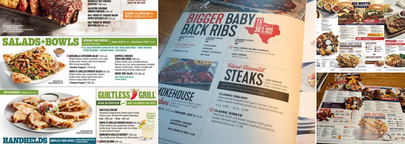 Chili's Grill & Bar Menu
