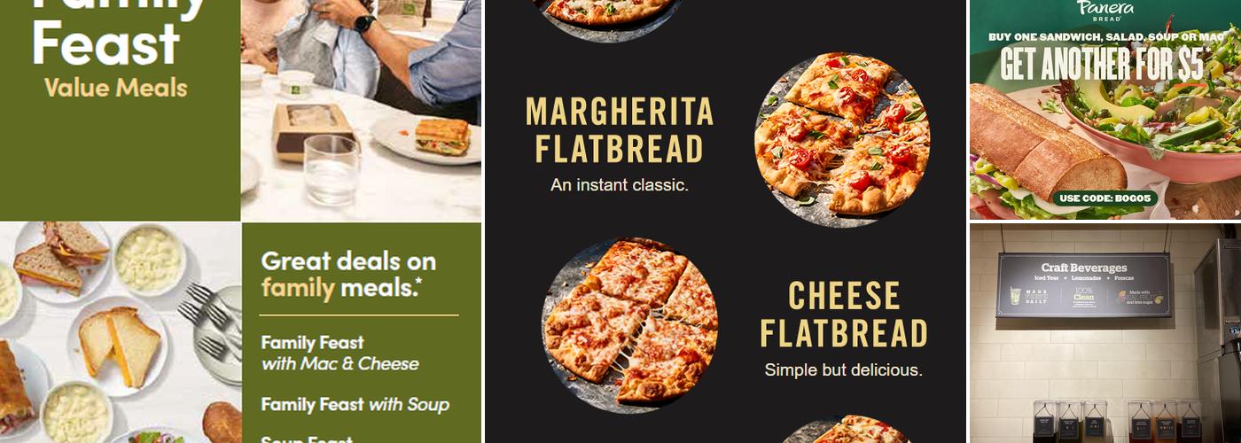 Panera Bread Menu
