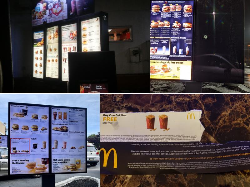 McDonald's Menu