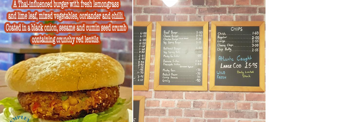 Kempley's Catch Menu