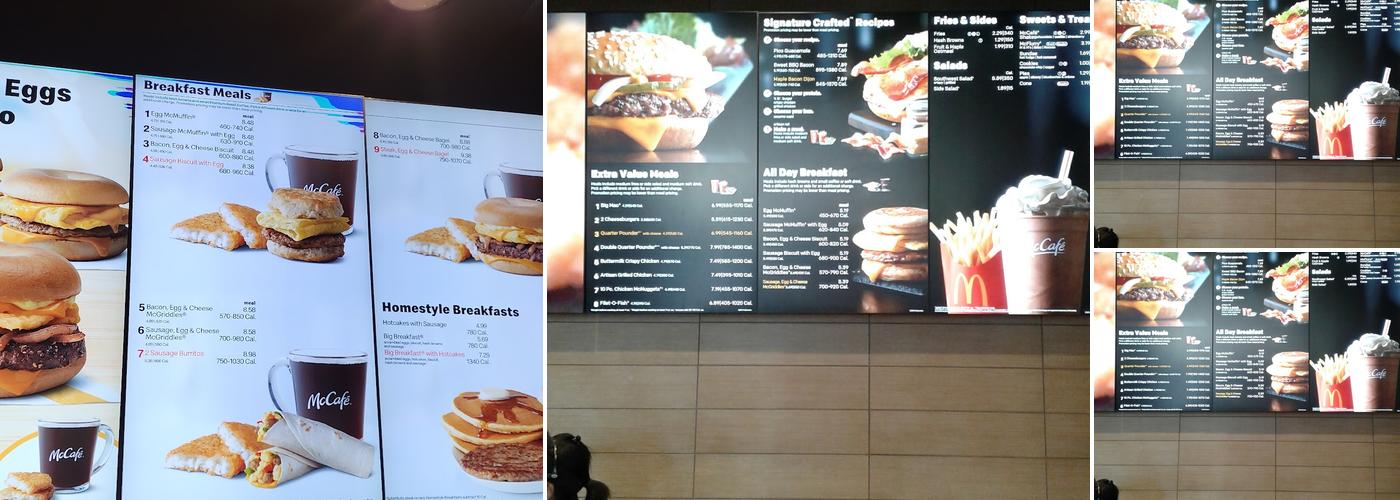McDonald's Menu