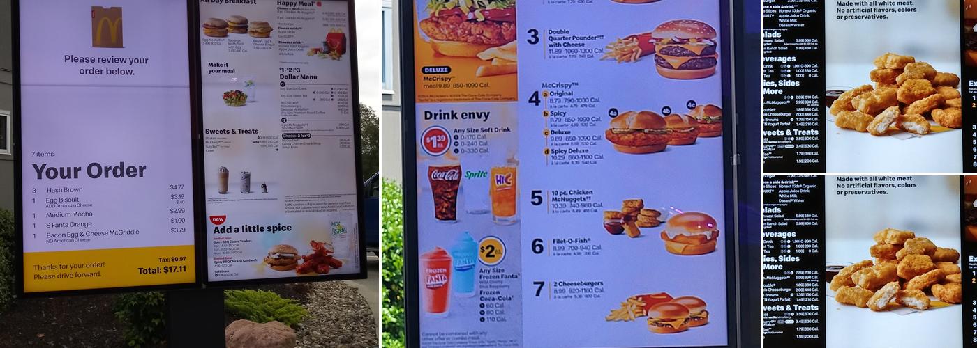 McDonald's Menu