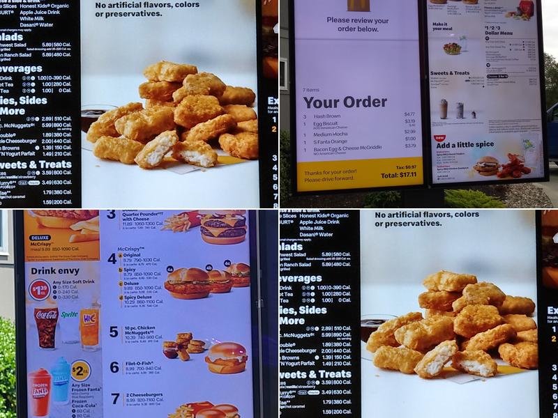 McDonald's Menu