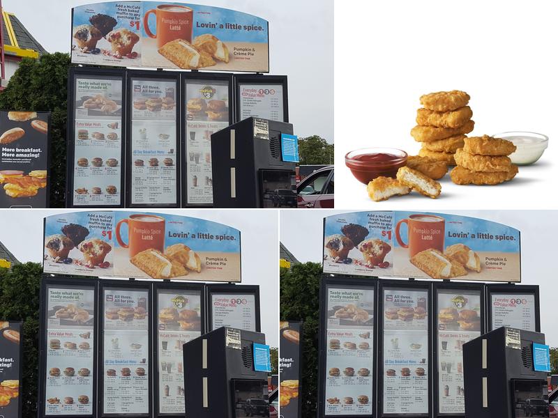 McDonald's Menu
