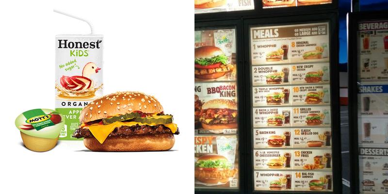 Burger King Menu
