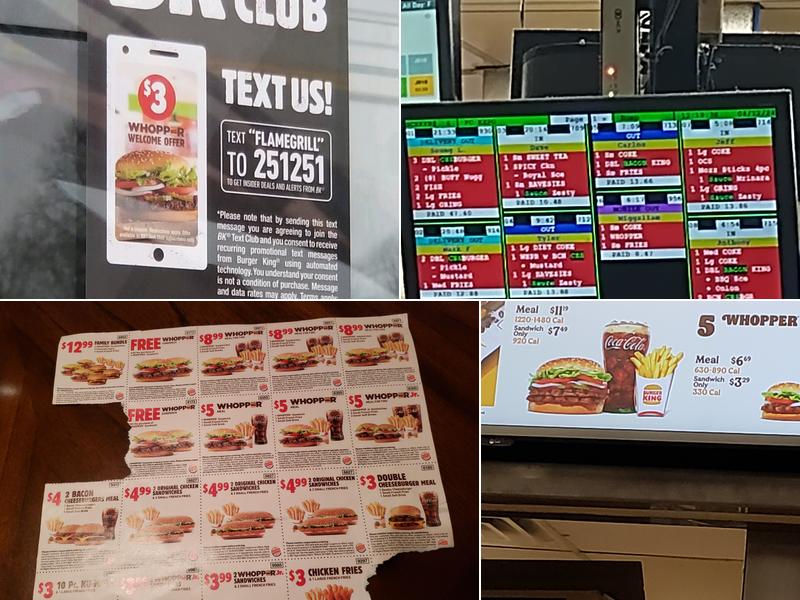 Burger King Menu
