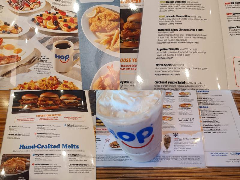 IHOP Menu