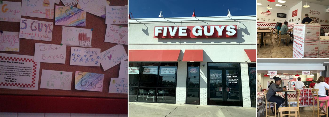 Five Guys Menu