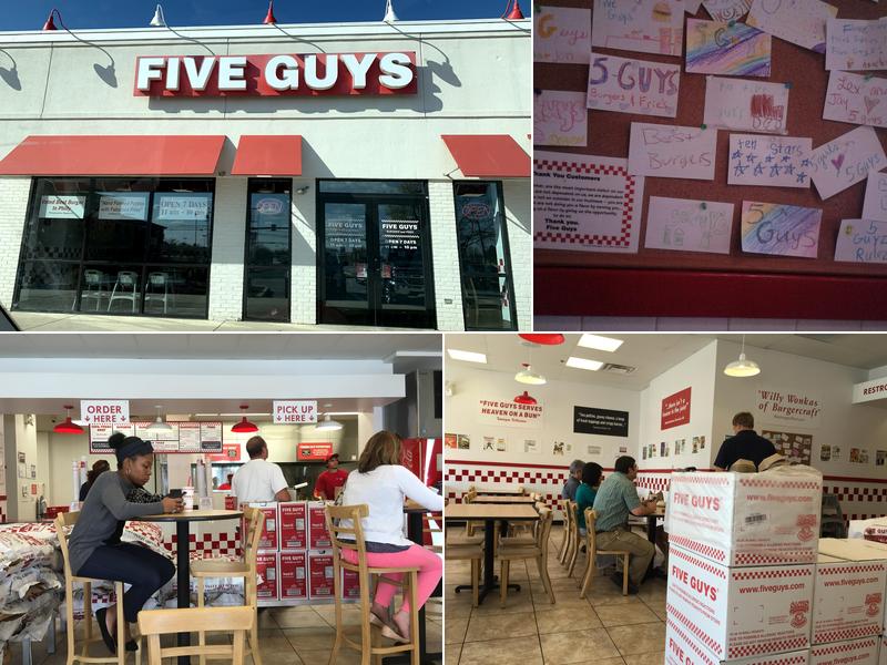 Five Guys Menu