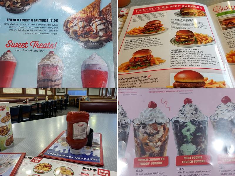 Friendly's Menu