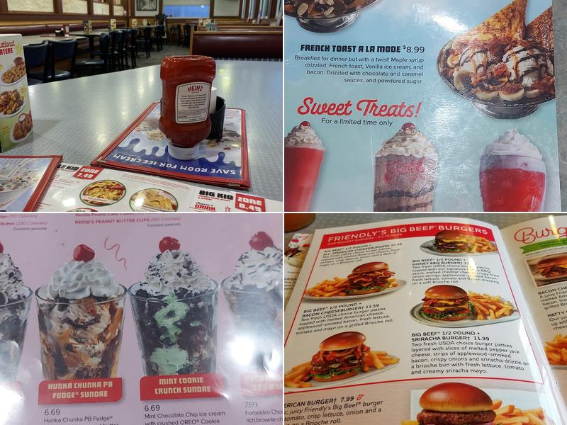 Friendly's Menu