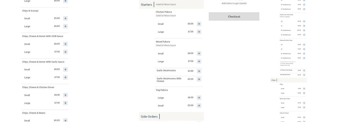 Marmaris Kebab House Menu
