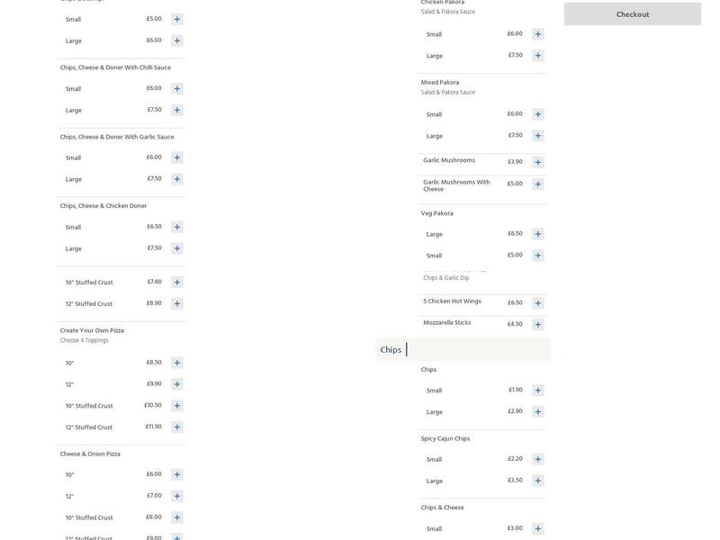 Marmaris Kebab House Menu