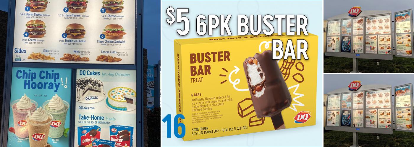 Dairy Queen Grill & Chill Menu