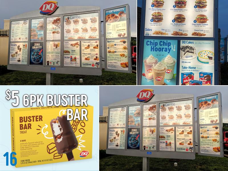 Dairy Queen Grill & Chill Menu