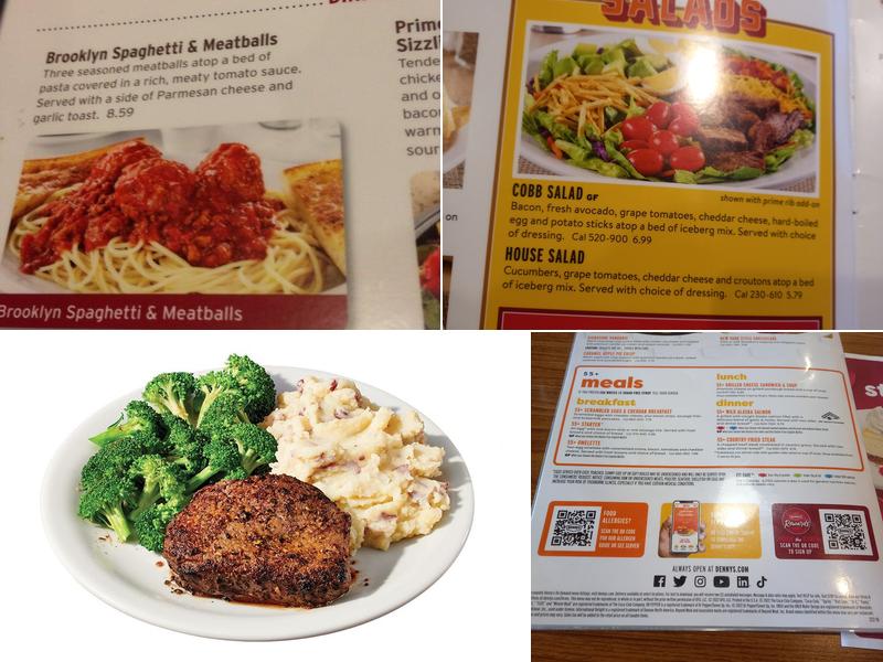 Denny's Menu