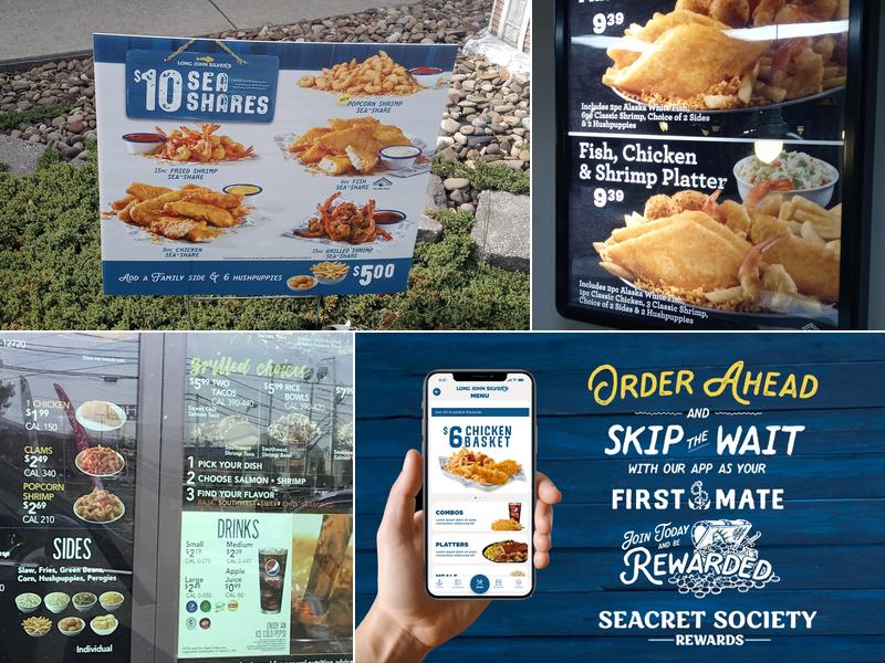 Long John Silver's Menu
