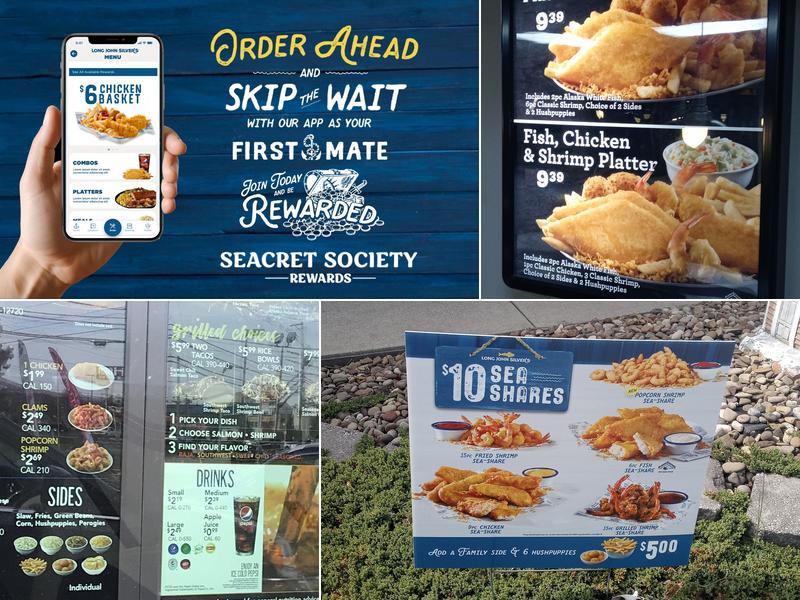 Long John Silver's Menu