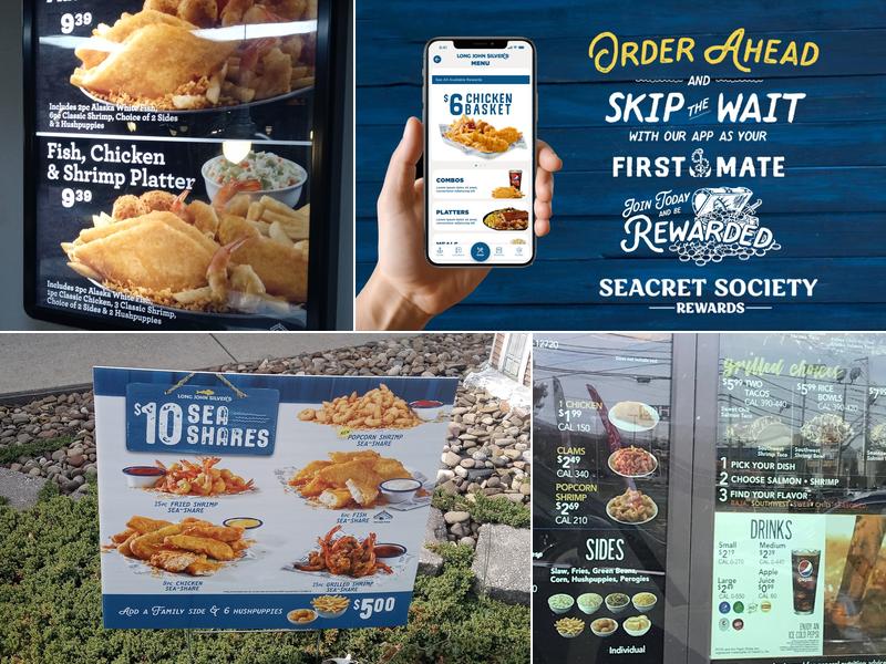 Long John Silver's Menu