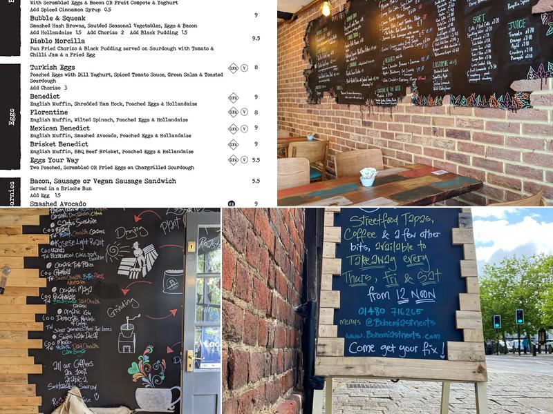 Bohemia St. Neots | Restaurant & Bar Menu
